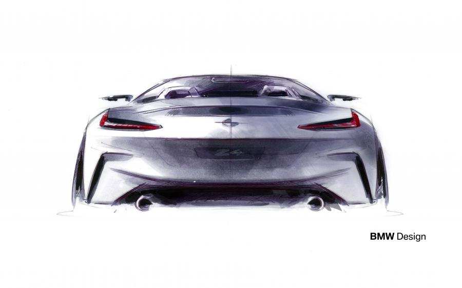 Эскиз BMW Z4 M40i First Edition (G29) 2018 года  (WW) (фото 26 из 54)